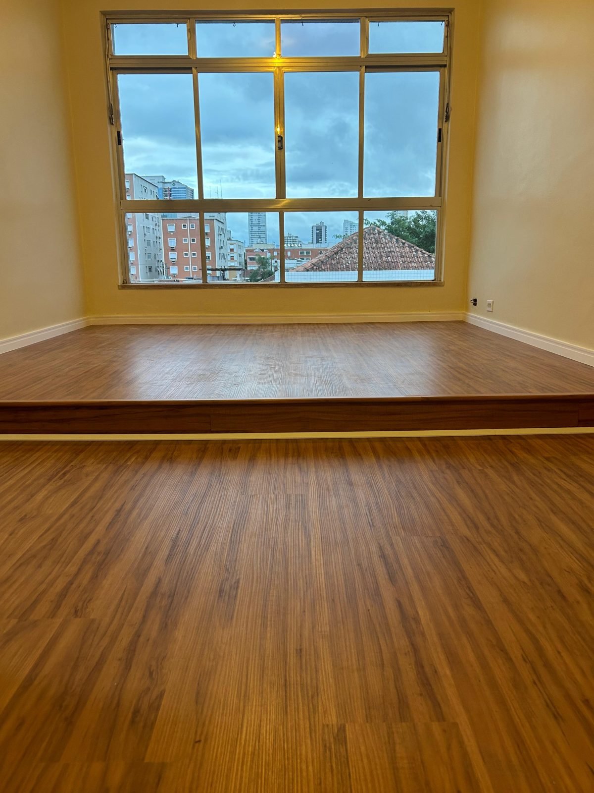 Piso laminado executado pela SV Pisos
