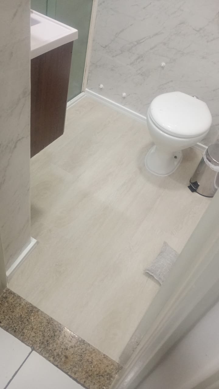 Piso laminado executado pela SV Pisos